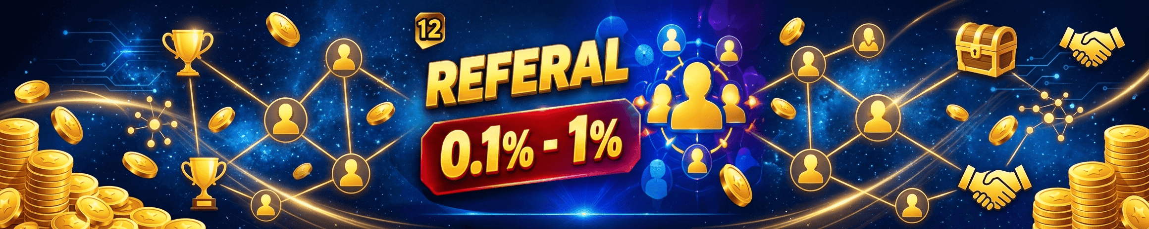 BONUS REFFERAL 1%